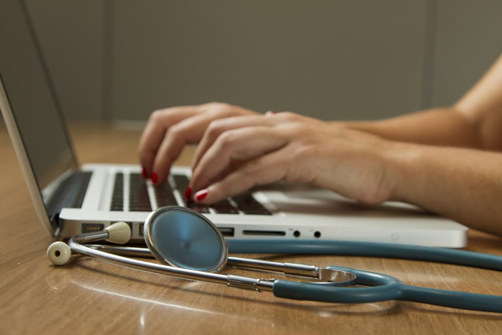 Global health doctors using digital tablet