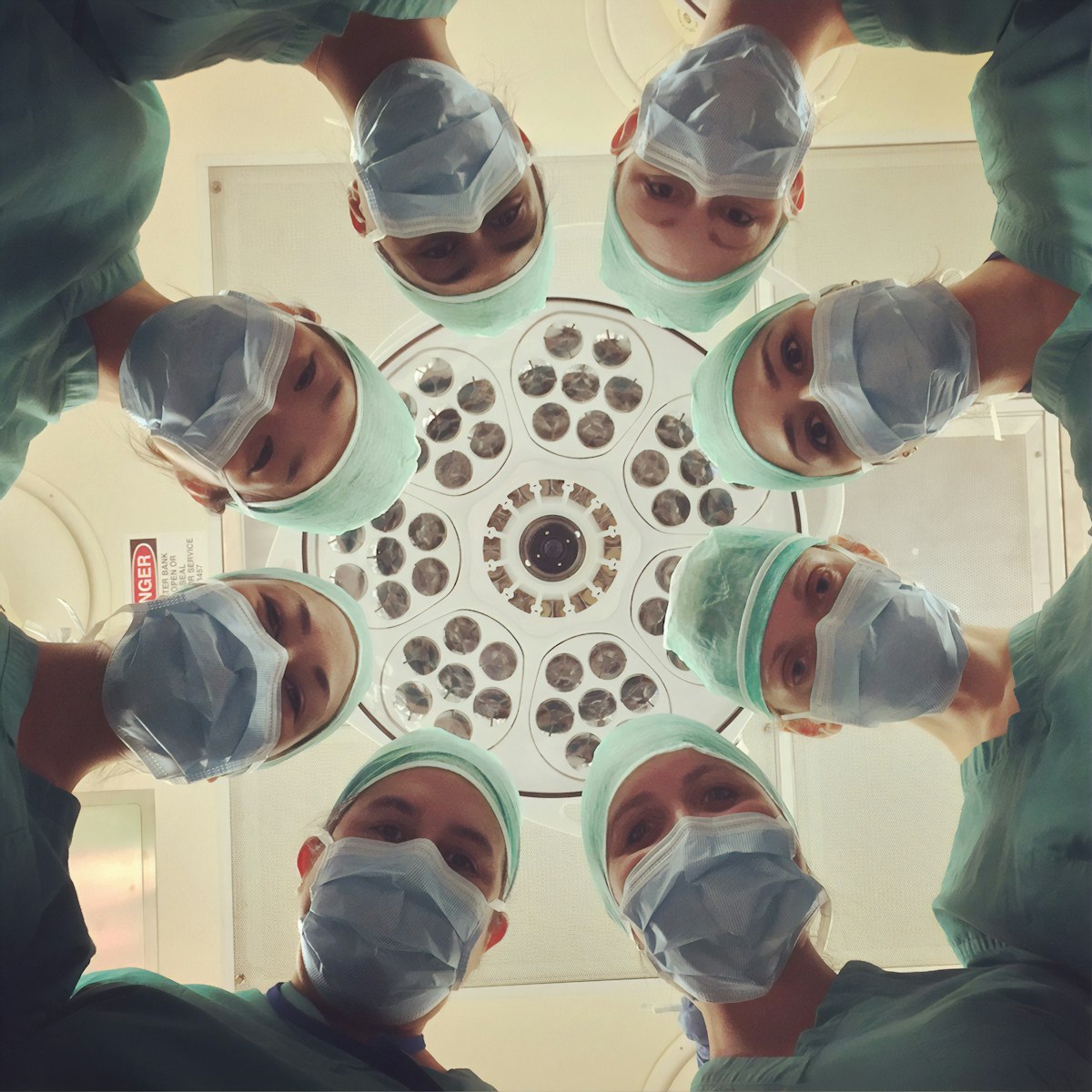 Medical team in modern hospital