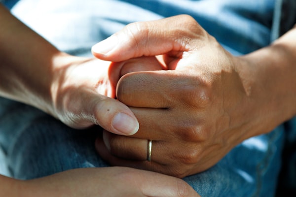 Doctor consulting patient via telehealth